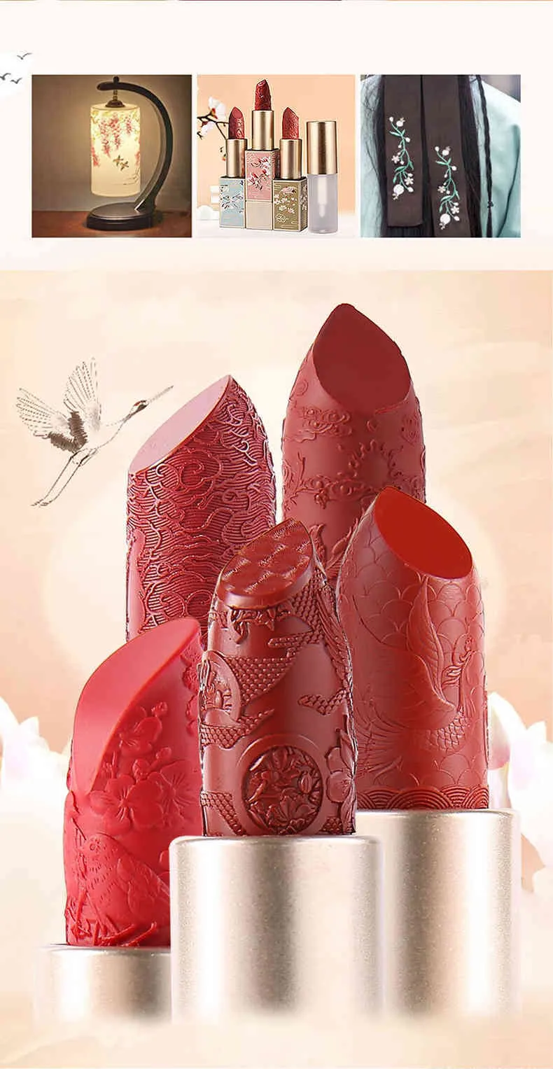 Matte Solid Lipstick As A Gift Waterproof, Long Lasting