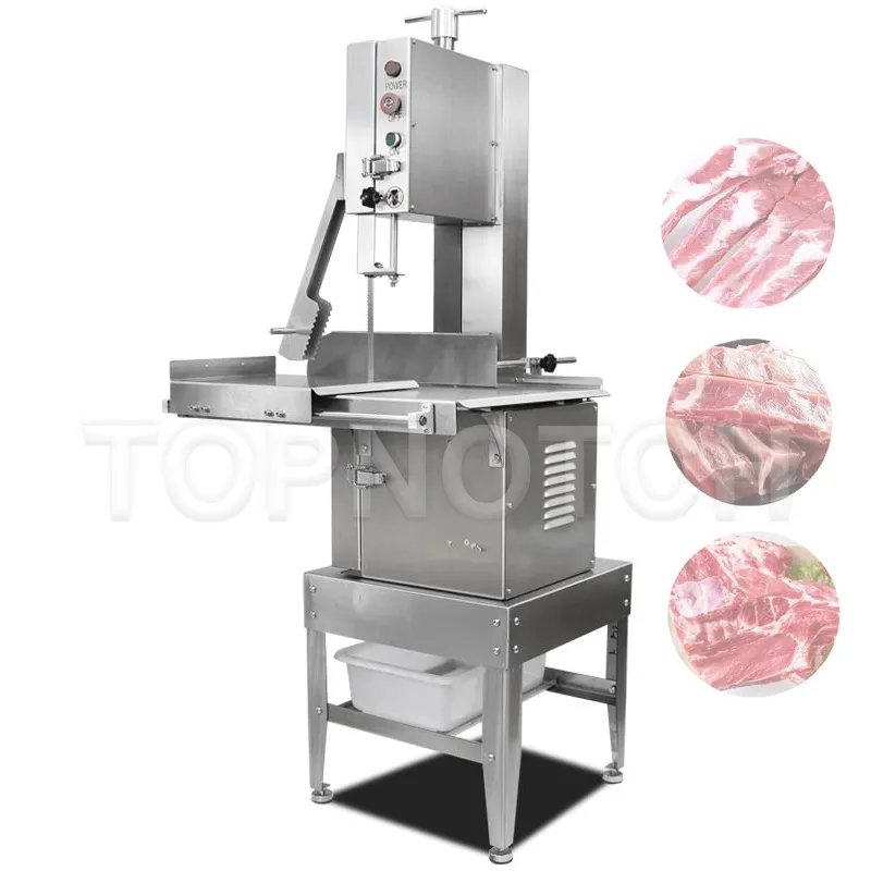 High Quality Commercial Electric Stainless Steel Bone Saw Machine For Cutting Bones Fish Meat Pig Trotters Ribs