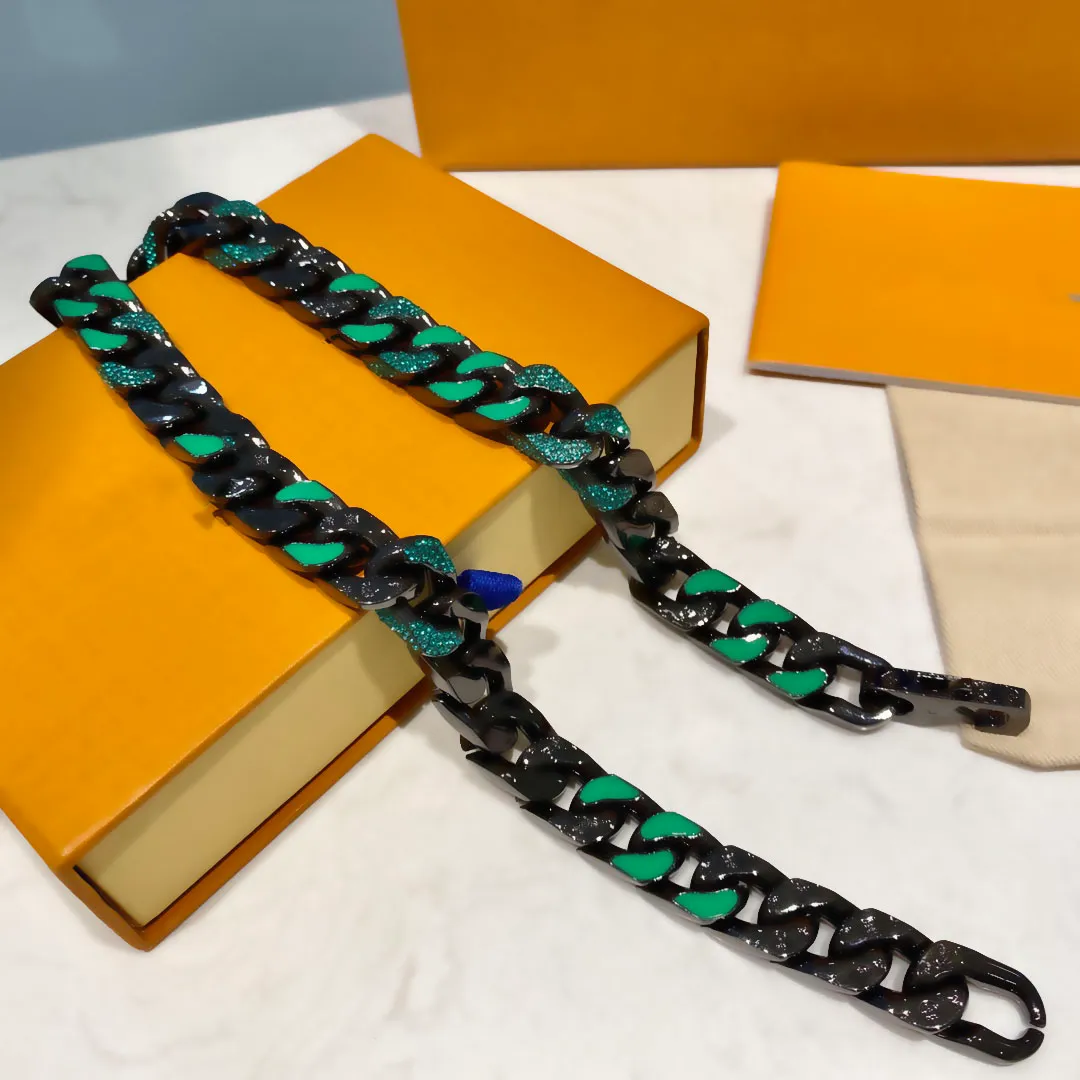 Smycken sätter beacelets för kvinnor legering armband halsband mode natur med låda aime9a