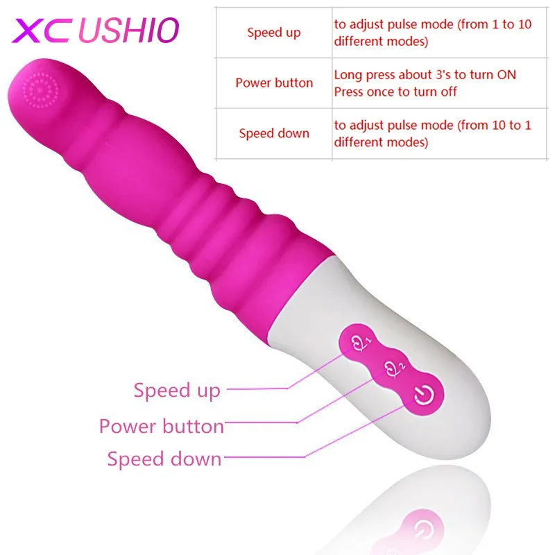G Spot Vibrator Fr Frauen Starkes Schubdildo Mit... Von 61,6  | DHgate