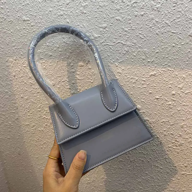 Marsupio da donna Borsa di alta qualità Moda Mani attraverso il piccolo pacchetto Portamonete Sette colori