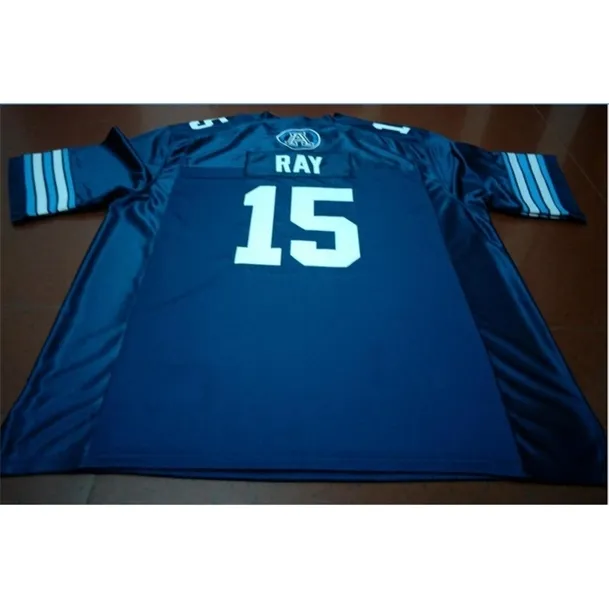 Custom 009 Ungdomskvinnor Vintage Toronto Argonauter Ricky Ray # 15 Fotboll Jersey Storlek S-5XL eller Anpassad något namn eller nummer Jersey