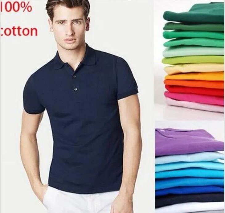 Polo da uomo di marca di marca Camicia estiva Big Small Horse Ricamo di coccodrillo Polo da uomo Manica corta T-shirt casual Tinta unita Plus 6XL tees Camisa c2