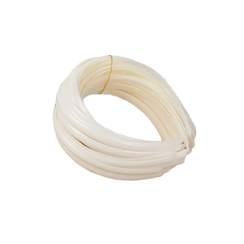 Biały 1 cm Fashion Plain Lady Plastic Band Opaska bez zębów DIY narzędzie