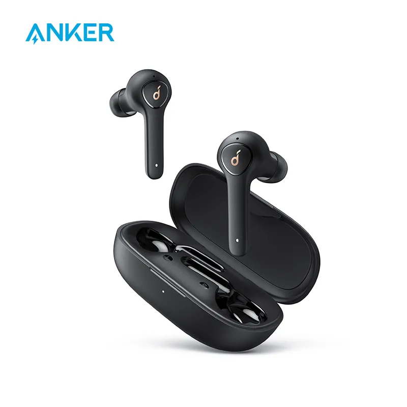 Anker Soundcore Life P2 TWS Echte kabellose Kopfhörer mit 4 Mikrofonen, CVC 8.0 Rauschunterdrückung, 40 Stunden Spielzeit, IPX7 wasserdicht