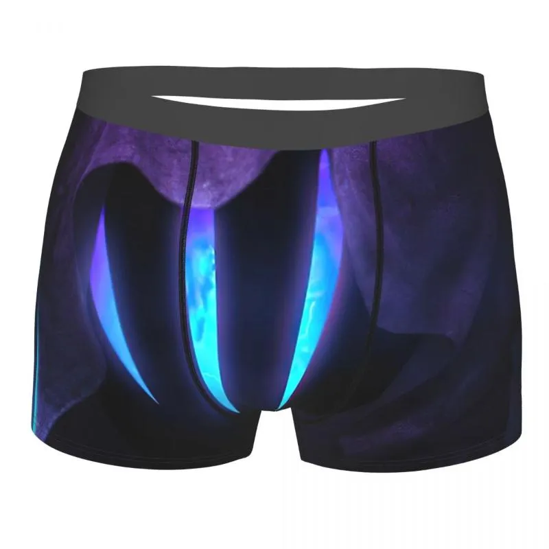 Underpants Men's Panties Blue Eyes Men Boxer Underwear Cotton For Male Valorant First-person Shooter Game Large Size Lot Soft