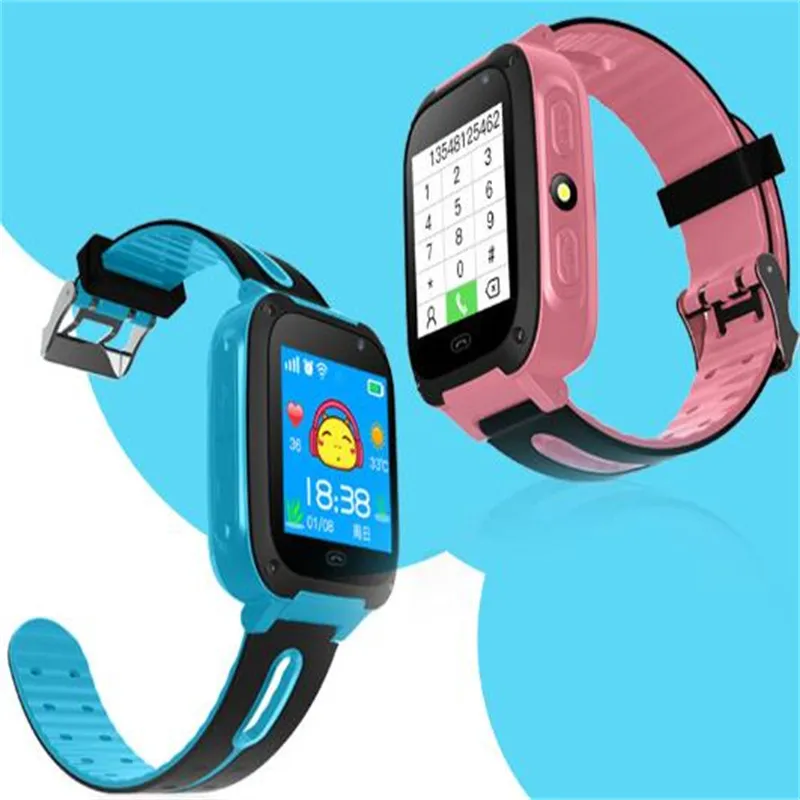 Q9 Kinderen Smart Horloges Anti-Lost Horloges SmartWatch Lbs Tracker Kids Horloges SOS-oproep tot Android IOS kerstcadeau