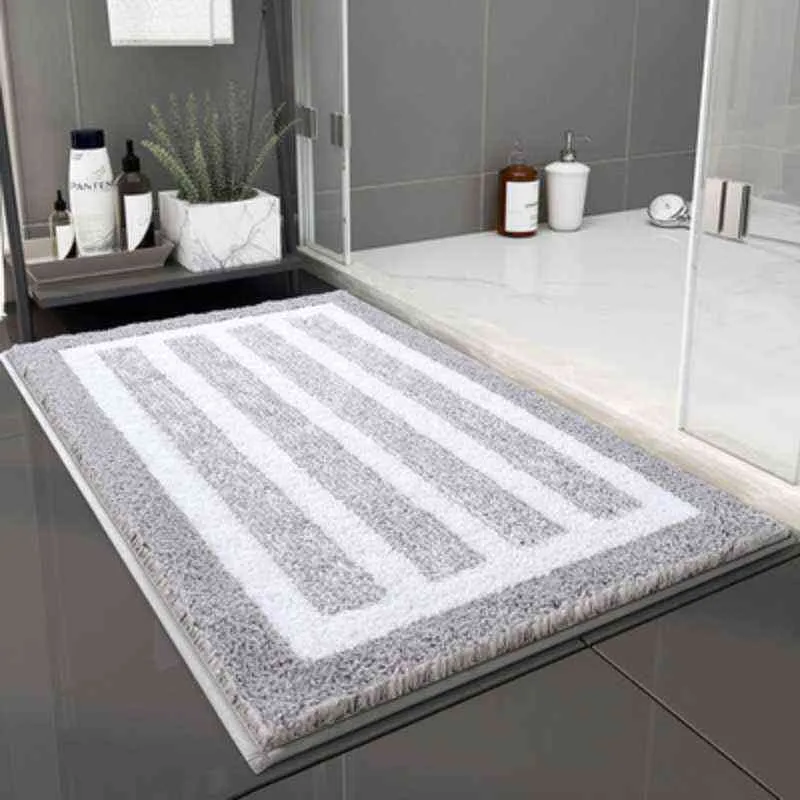 Alfombra antideslizante para el suelo del hogar, alfombra para el suelo del  baño del hogar, alfombra absorbente de agua, respuesta rápida