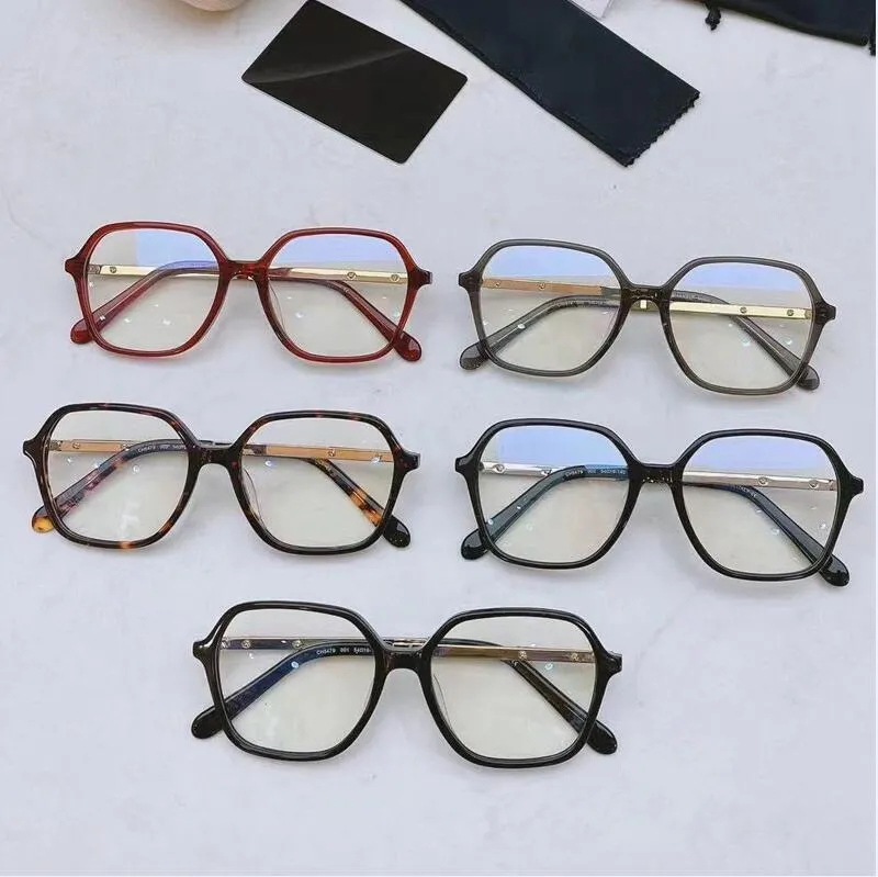 CH5479 Classic Brand Round Sunglasses Eyewear Metal Gold Frame Glasses Men Women Mirror Glass Lens Design Sunglass 2 pairs