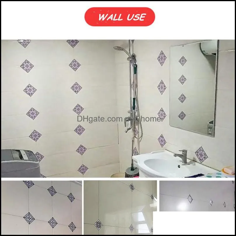 factory wholesale new 1111cm ceramic tile decoration stickers waterproof and wearresistant seam floor stickers selfadhesive