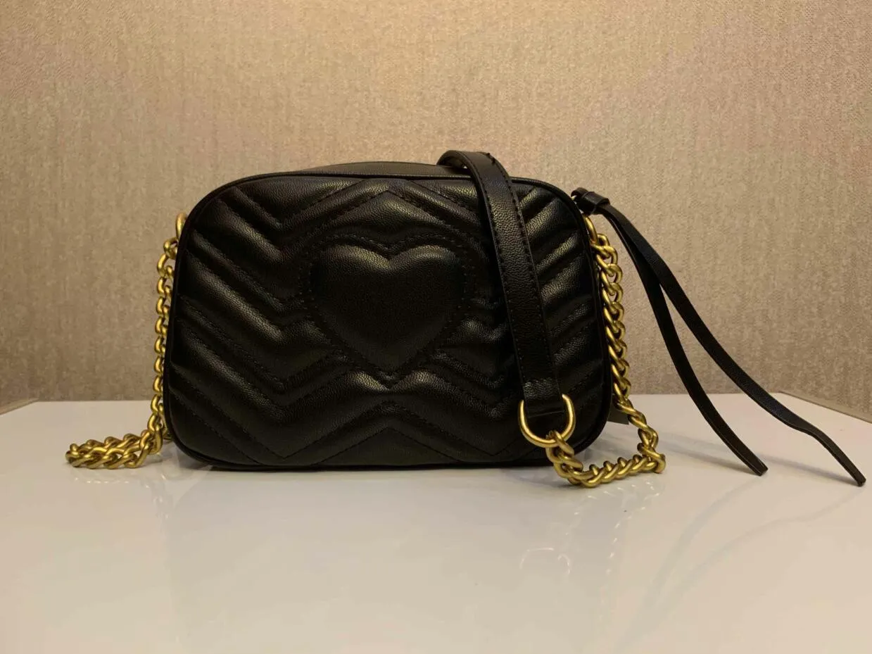 2020 Hot salle Marmont bolsa de ombro de alta qualidade carteira feminina bolsa bolsas bolsas crossbody bolsa bolsa de ombro bolsa 21 cm