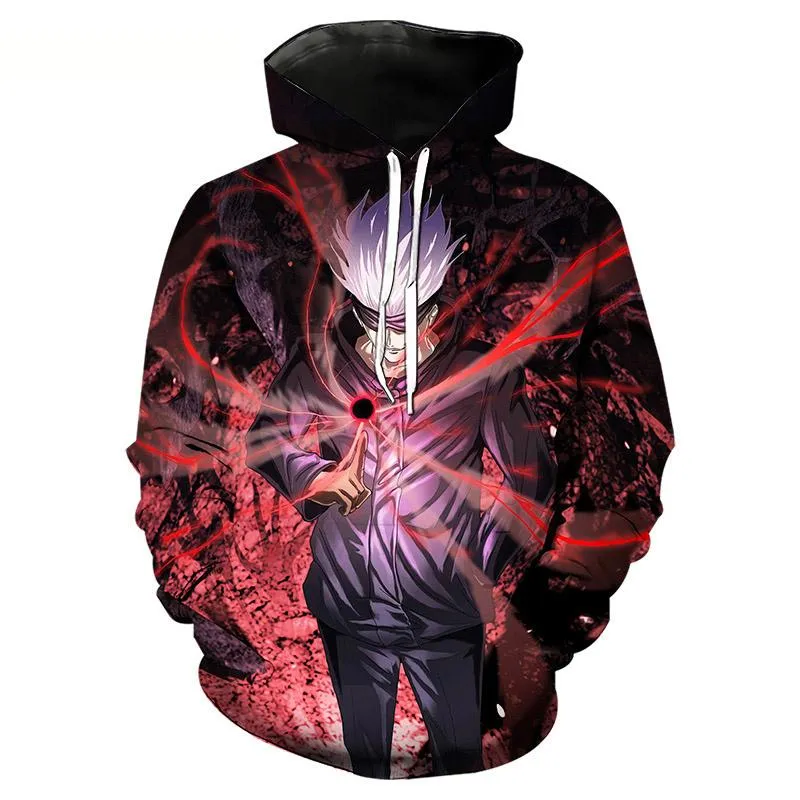 Hoodies dos homens moletons 3D impressos homens / Hoodie feminino e bonito Kawaii 2021 Outono Anime Anime Anime Anime