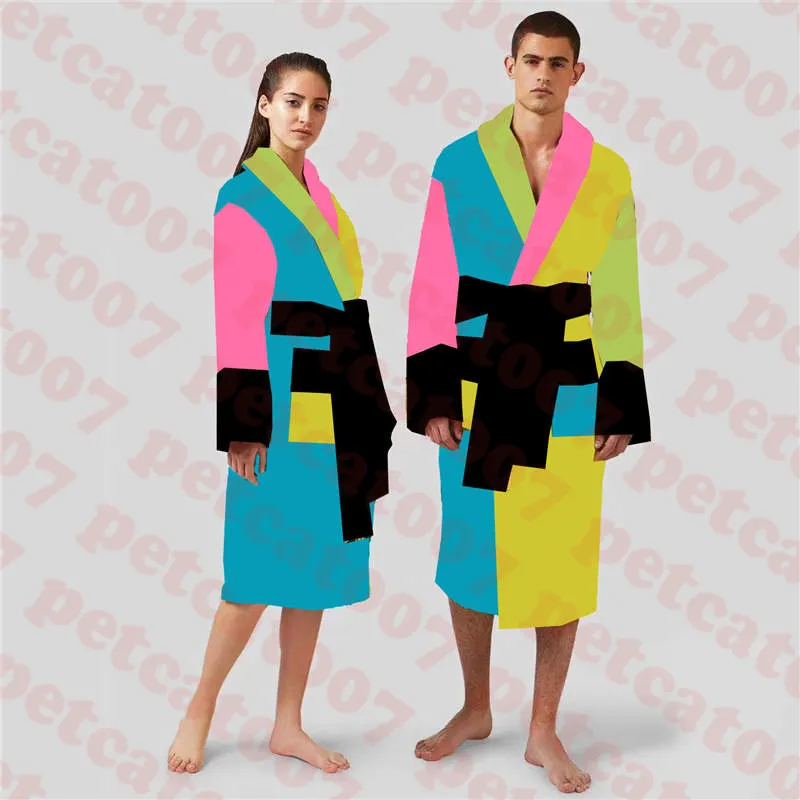 Mode Design Womens Bad Robe Nachtkleding Hoge Kwaliteit Paar Nachtkleding Pyjama Hotel Home Mens Nachthemd Benodigdheden