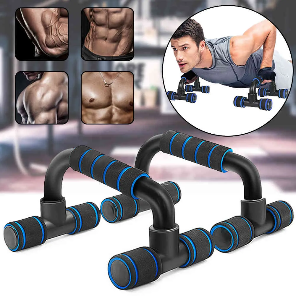 Push Up Board avec Instruction Print Body Building Fitness Exercice Outils Hommes Femmes Push-up Stands Pour GYM Body Training Muscle X0524