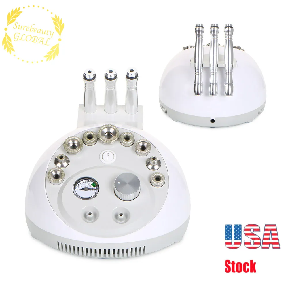 2021 Individual Portable Diamond Microdermabrasion Device Removal wrinkle Dead Skin Peel Machine Beauty Tool US Stock