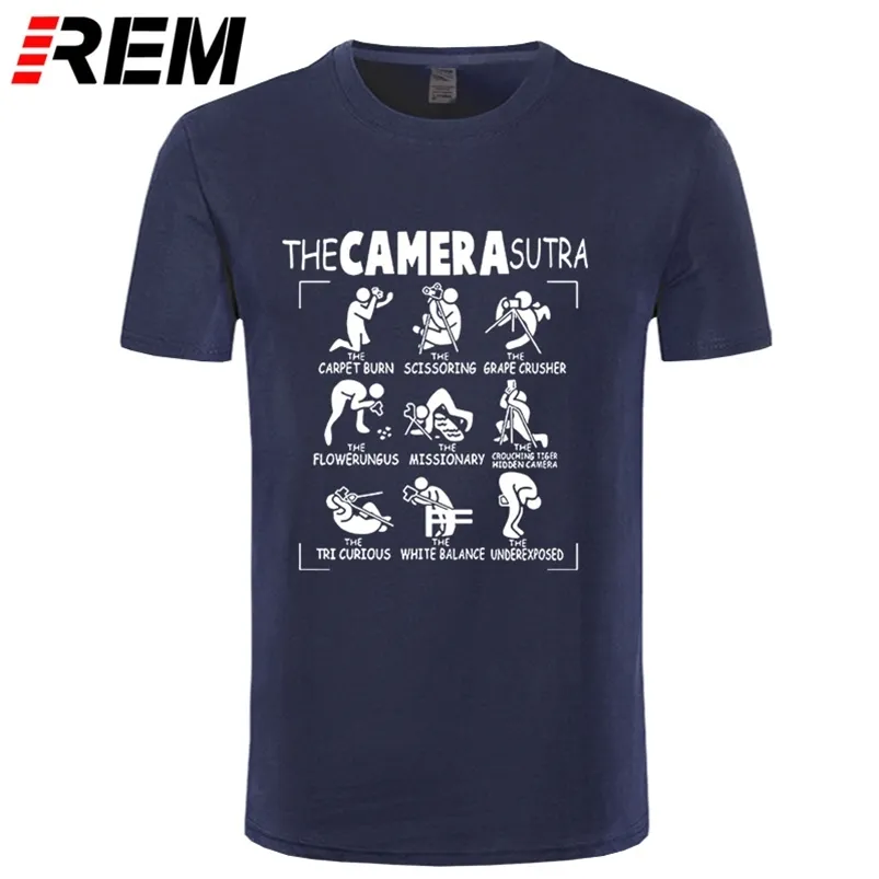 カメラSutra PagagraphingヒップホッププリントTシャツ半袖ギフトTシャツTシャツ210706