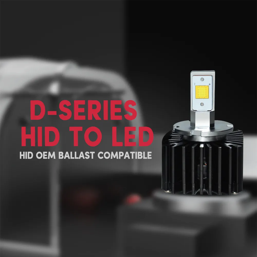 D Series Car Headlight LED Conversion Kit, 6000K White 35W LED Lamp, CanBus  No Error HID Auto Bulb From Lang_pai, $139.93