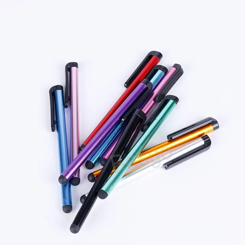 Рисование планшета емкостный экран касания ручка универсальный многофункциональный стилус ручки мобильный телефон смарт-карандаш аксессуары 10 цветов bh5992 tyj