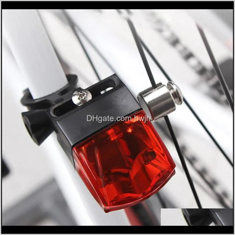 Accessories Lights Induction Tail Light Bike Bicycle Warning Lamp Magnetic Generate Waterproof Rear Taillight Izvsw Q10Ag