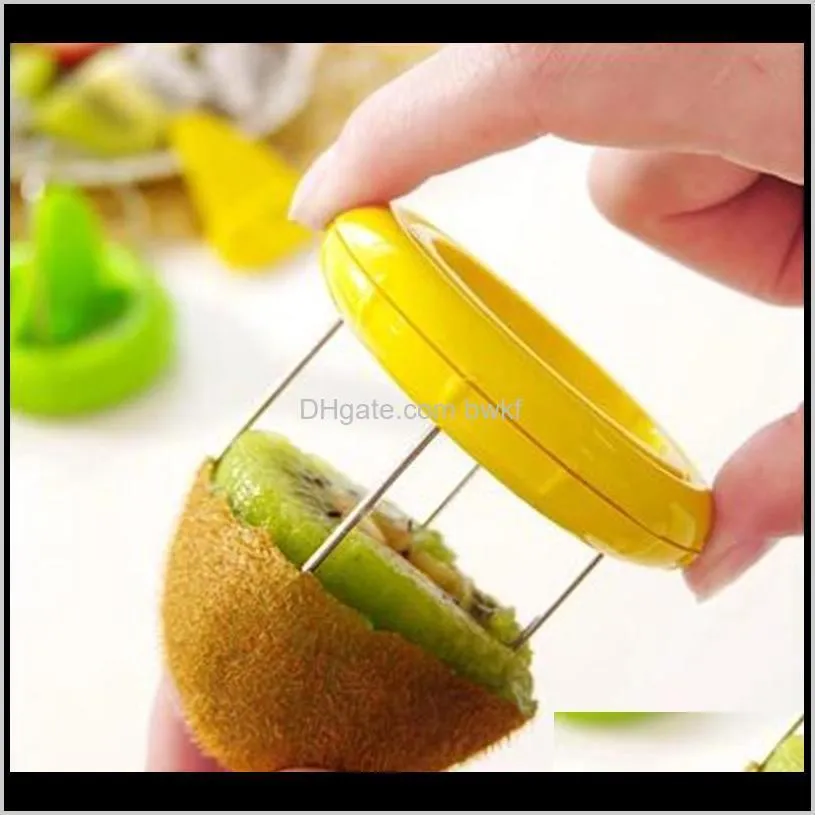 hot sale mini fruit kiwi cutter peeler slicer kitchen gadgets tools kiwi peeling tools for pitaya green