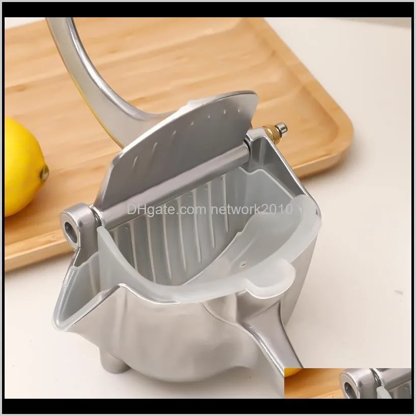 manual fruit juicer portable aluminum alloy  fruit juicer orange lemon squeezer press machine blender kitchen fruit extractor