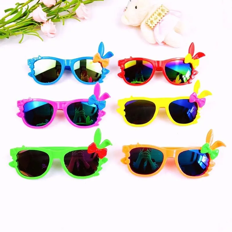 Summer Girl Boys Cute Animal Cartoon Flower Wings Outdoor Sunglasses Children Lovely Vintage Sunglasses Protection Classic Kids