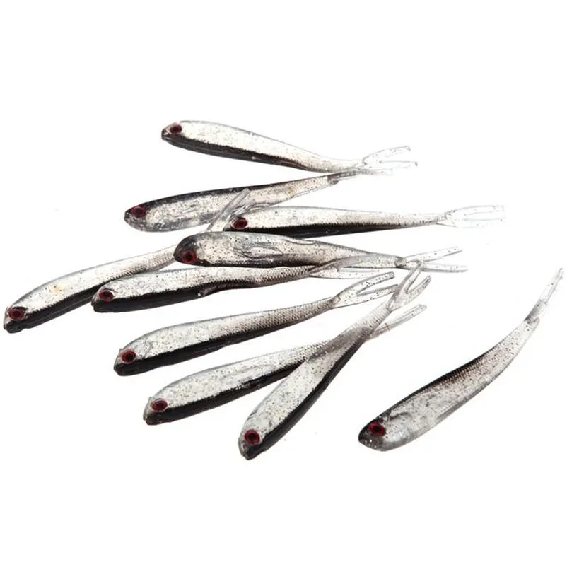 20pcs 2.5g & 4g bionic fish silicone fishing lure soft baits & lures artificial bait pesca fishing tackle accessories