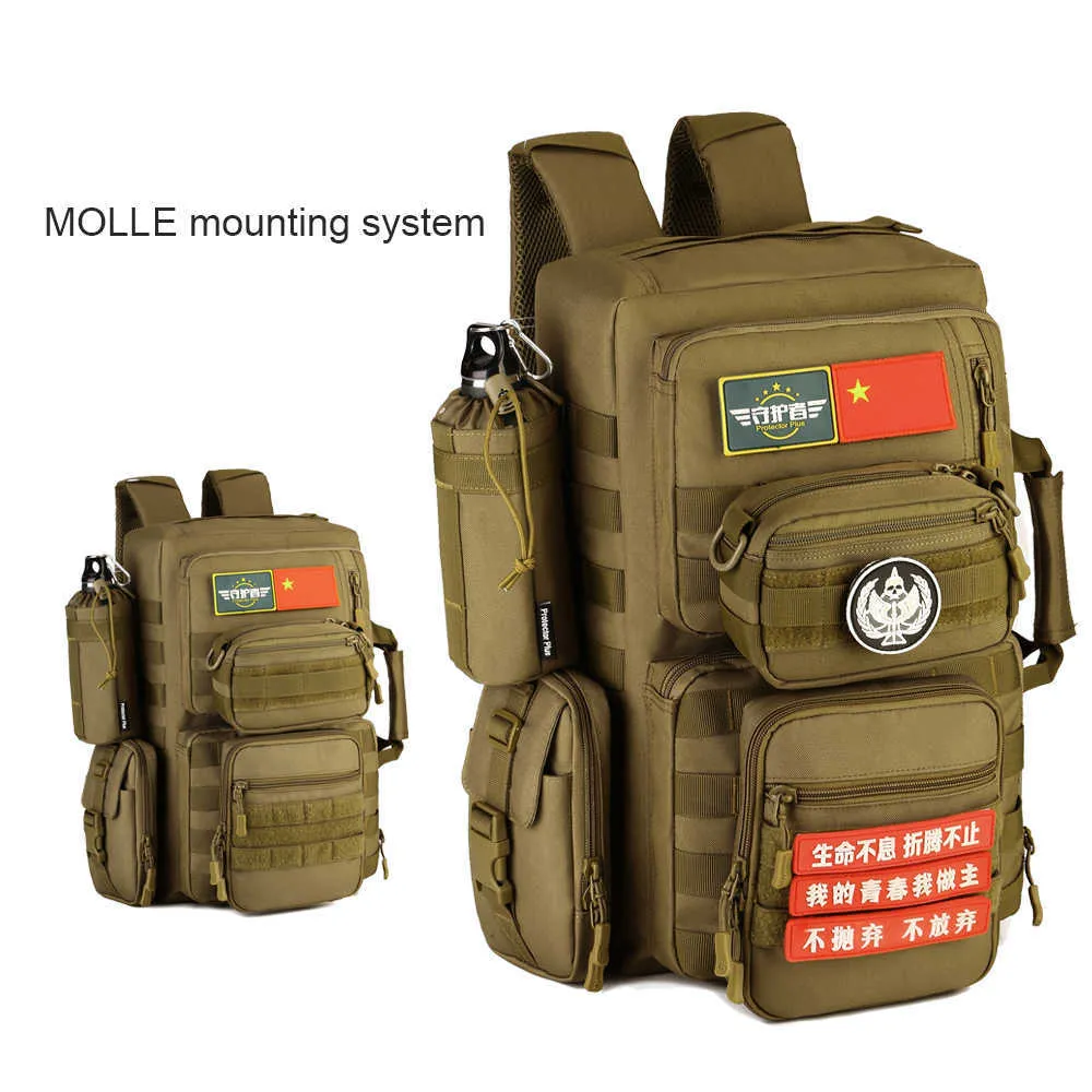 Multi Functional 35L Outdoor Hiking Highland Tactical Backpack With Molle  System For Trekking, Army Travel, And Military Use Military Tactical  Shoulder Bag With 3 Compartments Mochila Militar Q0721 From Mengyang10,  $28.05