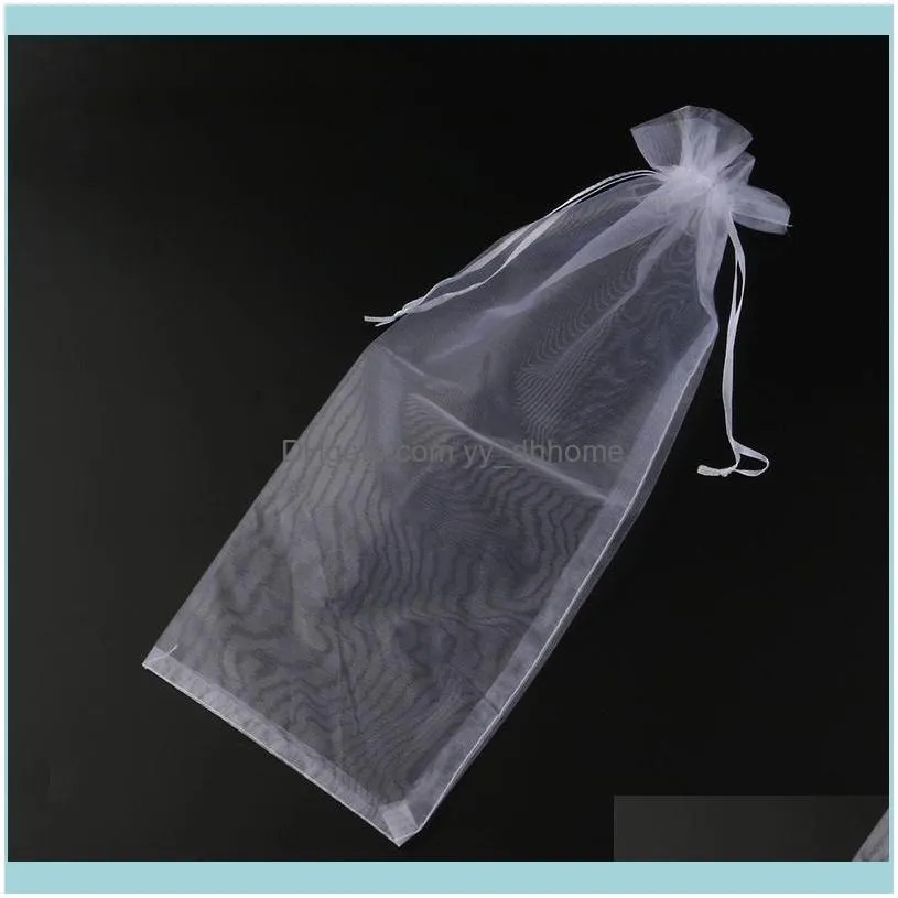 Sheer Organza Wine Bottle Cover Wrap Gift Bags Wedding Favors And Gifts Bag Cosmetics Jewelry Receive Bag Party Supplier1