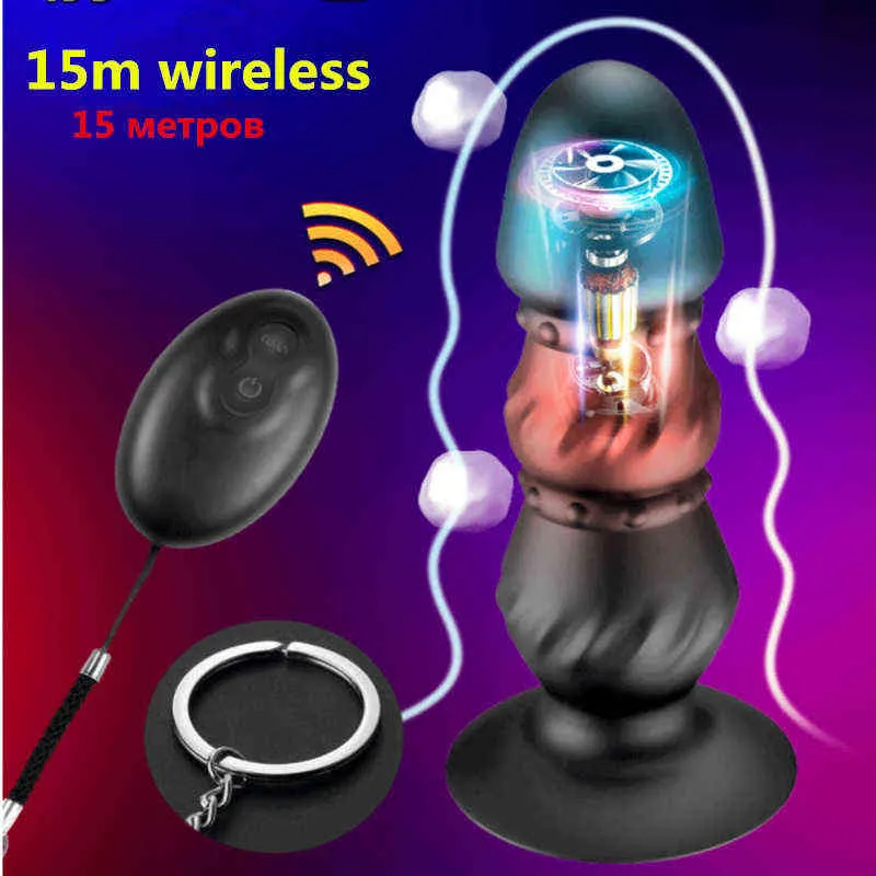 Vibratori Anale NXY Plug Vibratore Maschio Prostata Massaggiatore ButtPlug Giocattoli Sessuali Per Uomini Ventosa Dildo Donne Mast Butt_voghion.com