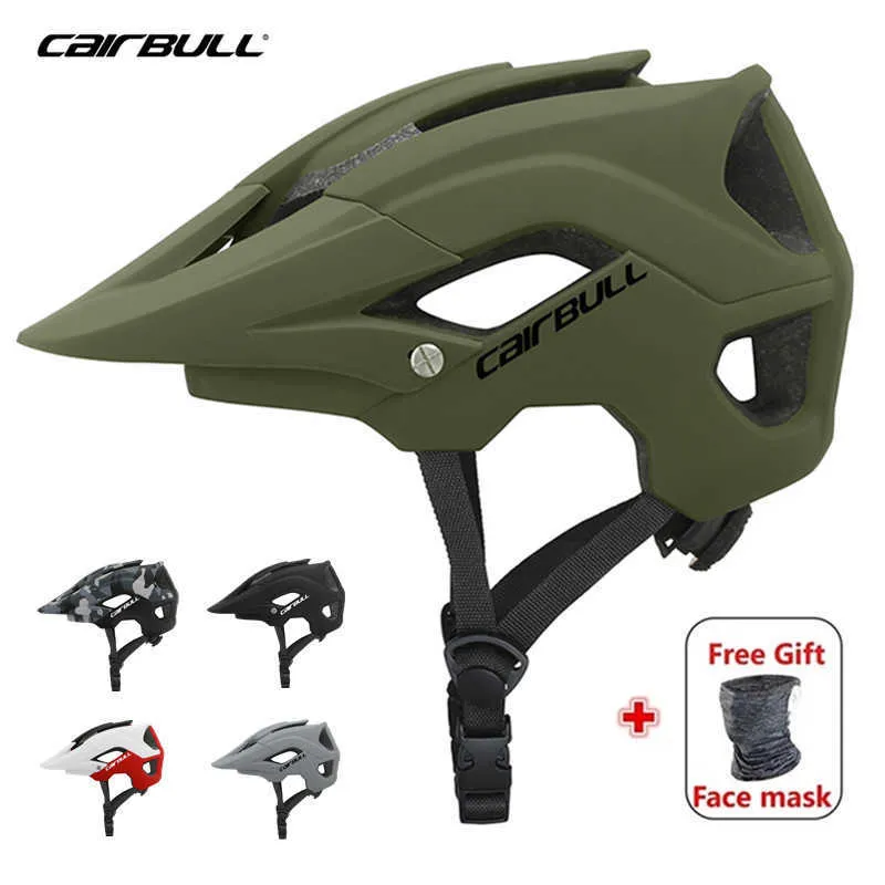 Hełmy rowerowe Cairbull MTB Rower Hełm Racing Road In-Mold Riding Riding Helmet Bezpieczeństwo Sports Comfortab Lekkie BMX TT Hełm rowerowy HKD230626