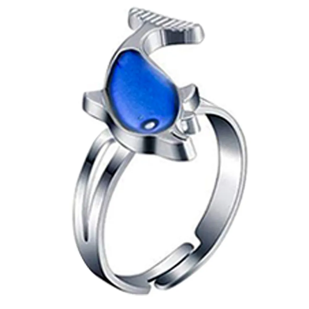 mood ring  open mouth djustable student ring