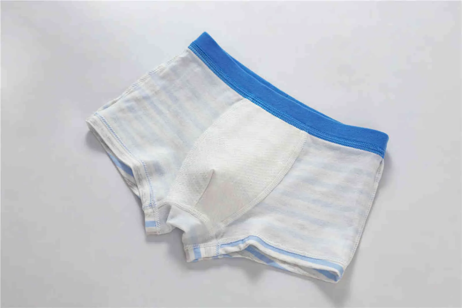 Blue Striped Cotton Cotton Briefs Mens For Boys Kids Shorts Underpanties  For Ages 3 14 OMGosh 211122 From Kong06, $11.6