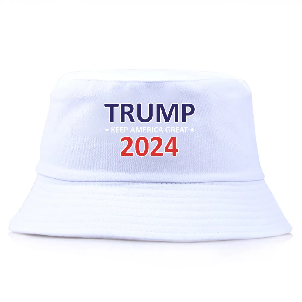 Trump 2024 Hat Bucket Sun Cap USA Presidential Election Fisherman Hats Elections Baseball Caps