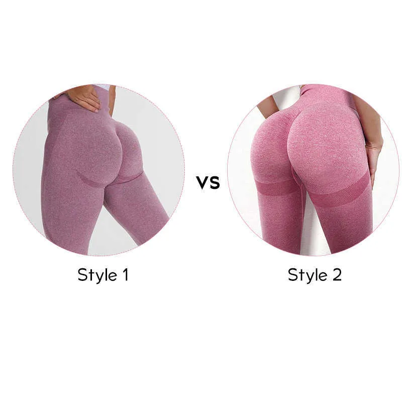 NORMOV Seamless High Waist Bubble Butt Push Up Seamless Gym Leggings For  Women Perfect For Fitness, Running, And Booty Workouts 210914 From Cong02,  $10.06