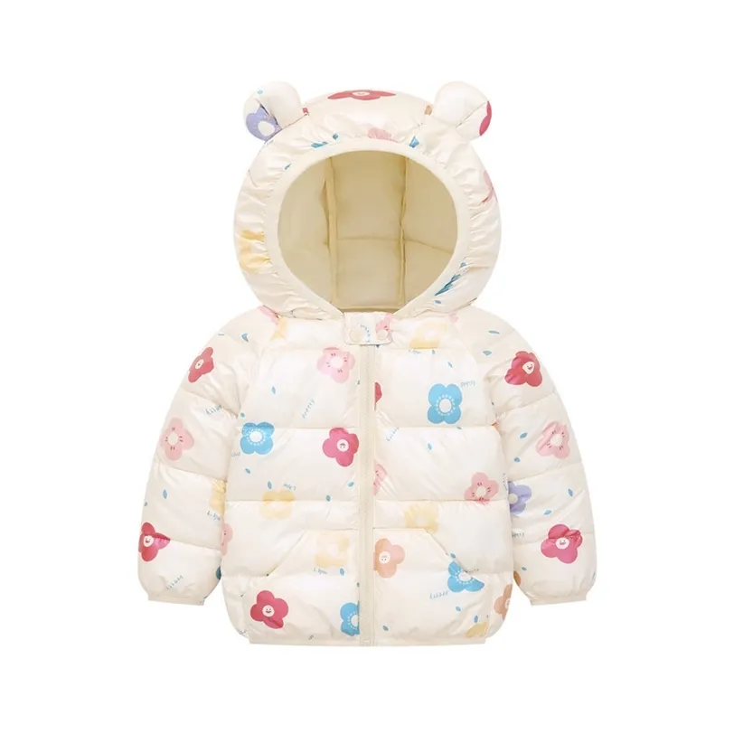 Chaqueta ligera ZWF1364 para niña, abrigo con capucha, ropa para niños, 7 colores, ropa de dibujos animados, chaquetas para niños de buena calidad 211222