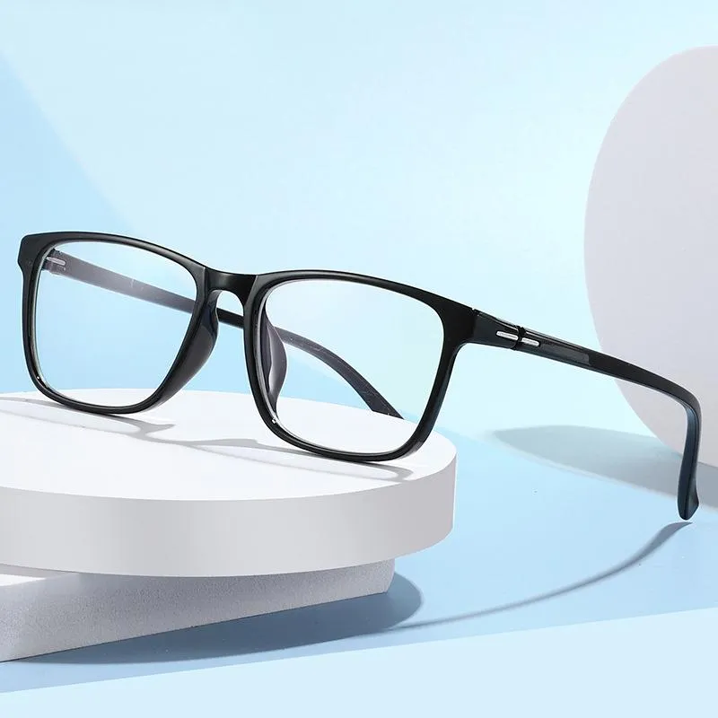 Lunettes de soleil de mode Frames des lunettes de prescription optiques pour atténuer la fatigue oculaire numérique et les lunettes de blocage de lumière bleue Frame des hommes