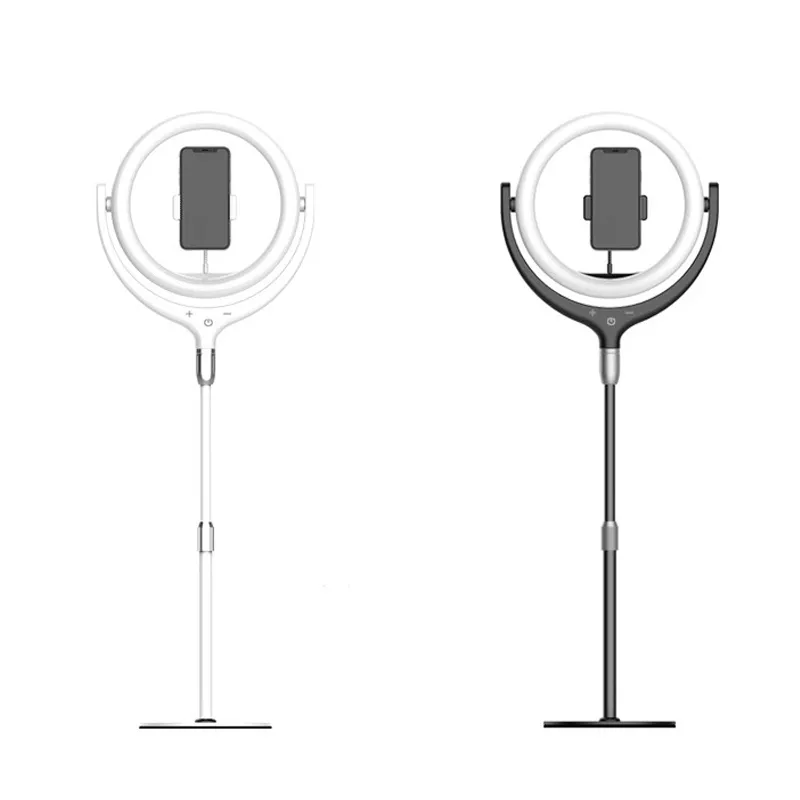 Nowość Oświetlenie Light Pierścień Z Stojakiem LED światła i telefon do makijażu, wideo, aparat fotograficzny Crestech