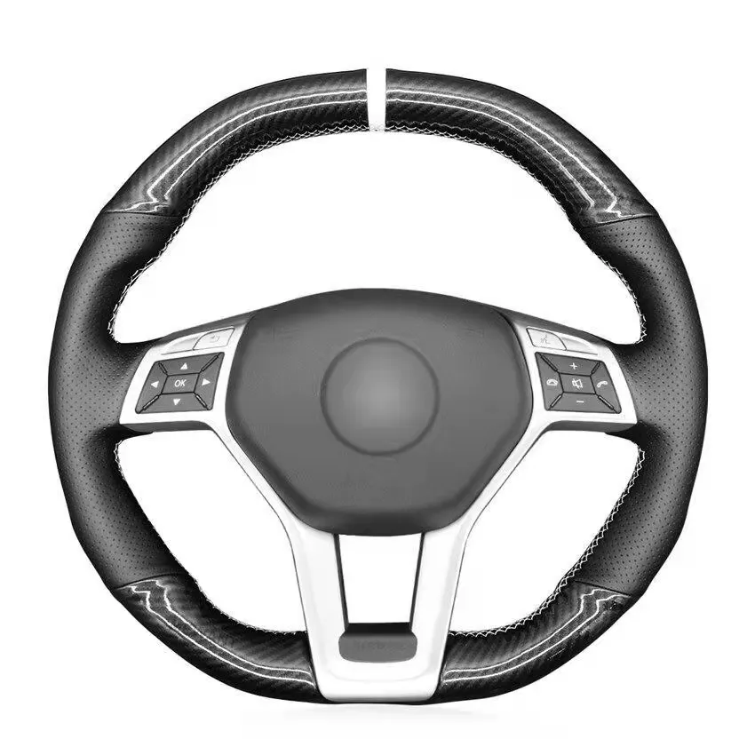 Applicable To Mercedes Benz E-class C-class A Amgw176 Steering Wheel Cover and Flanging Handle Cover