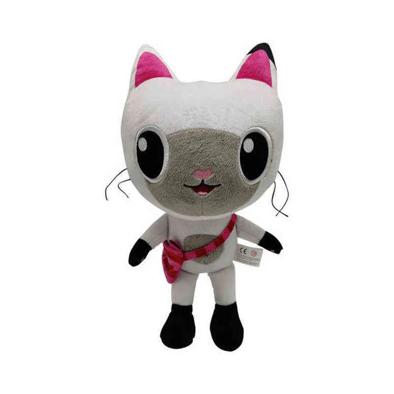 Universal - Sirène chat en peluche jouet gabby house 22-25 cm