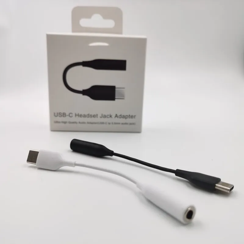 Type-C USB-C Мужчина до 3,5 мм Кабельный адаптер для наушников AUX AUDIO Женский дом для Samsung Note 10 20 Plus