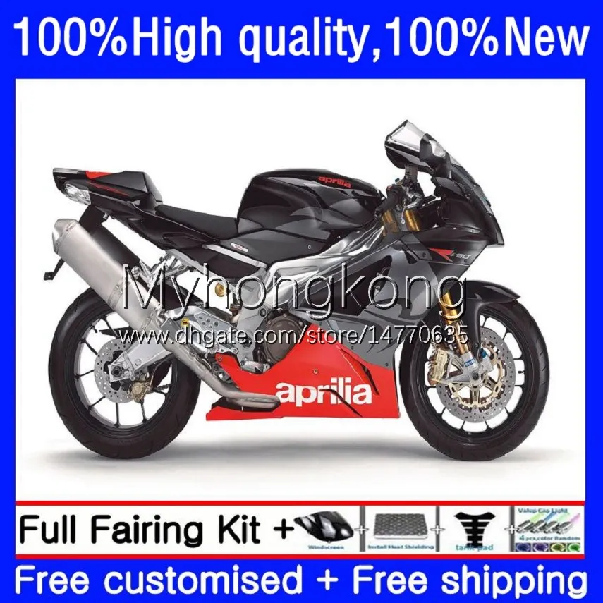 Motorcycle Fairings For Aprilia RSV 1000 R 1000R RSV1000R Mille Silver grey RV60 Cowling 9No.24 RSV-1000 RSV1000 R RR 03 04 05 06 RSV1000RR 2003 2004 2005 2006 Body Kit