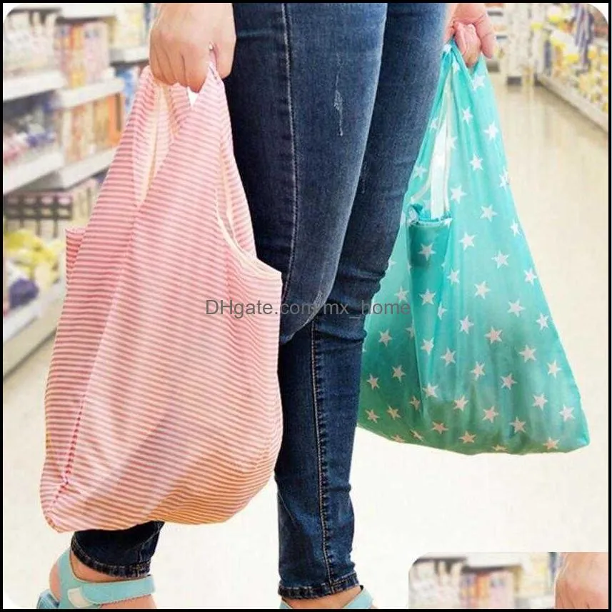 Storage Bags Promotion Customizable Creative Foldable 6 Colors Reusable Grocery Bag Eco Friendly Shopping Tote DHL R89Q