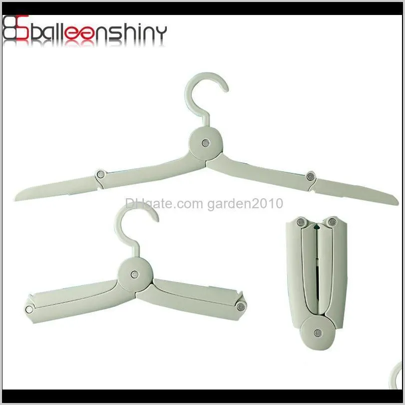 & Racks Balleenshiny Mini Folding Hangers Portable Clothes Hanging Travel Slip Drying Rack Clothing Organizer Yd0444 Vuxte Sm5Zf