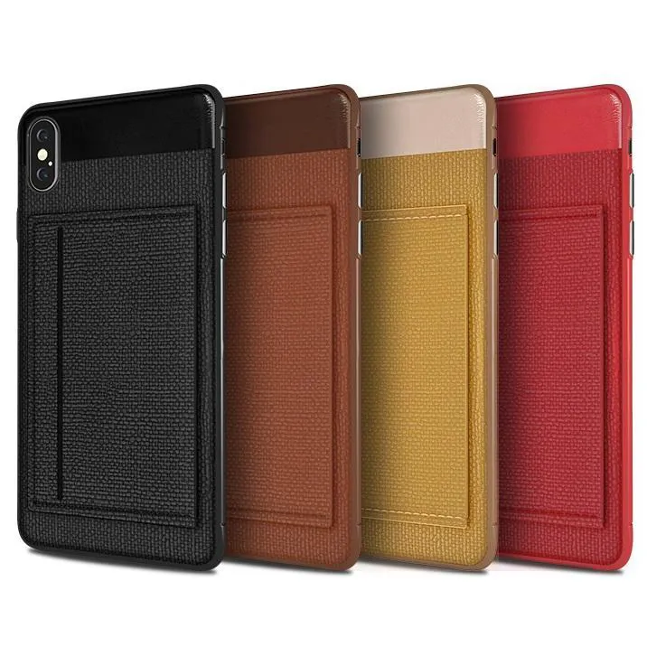 Phone Cases Luxury leather cell case for Iphone 11 pro xs max Xr x 6S 7 8 PLUS wallet credit card holder kickstand SAMSUNG NOTE 9 S8 S9 S10