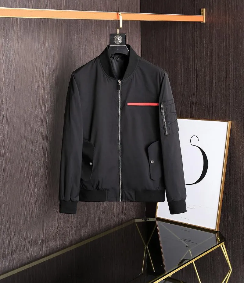 正規 品 安い メンズジャケット21秋のジャケットビジネスカジュアルスタイルの野球カラークラシック防水ファブリック高品質ジッパーカーディガン 品質保証付き Macleodtrailpharmacy Com