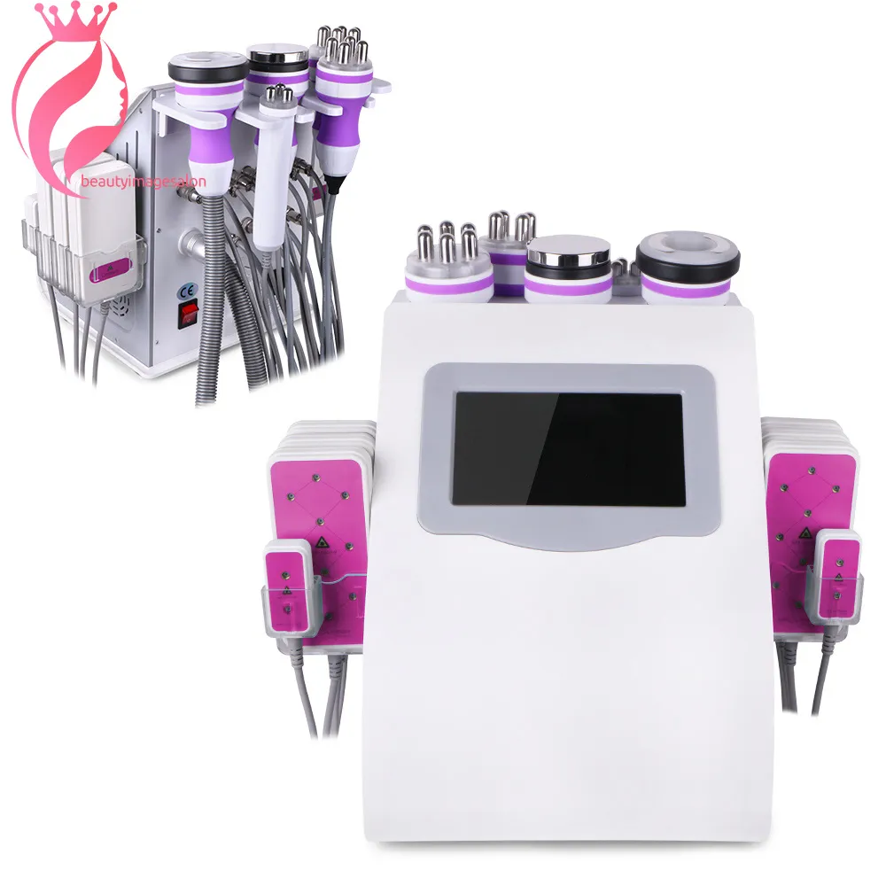 Latest Slimming Body Sculpture and Anti Cellulite 40K Cavitation Ultrasonic 2.0 Radio Frequency Weight Loss Machine SPA