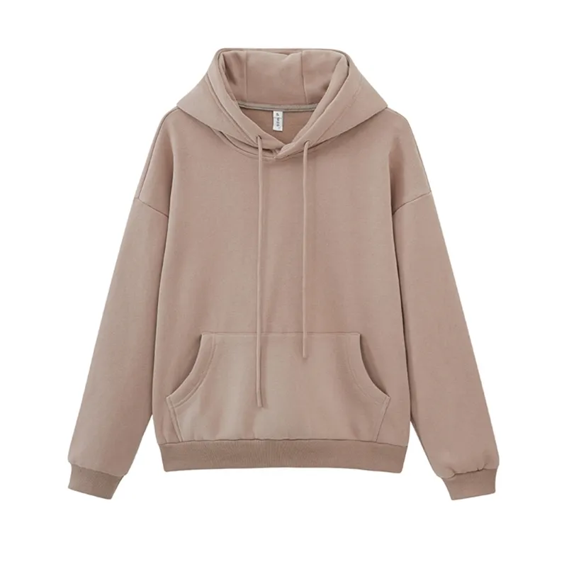 toppies fleece hoodies sweatshirts oversized sweatshirt winter clothes Korean 210728