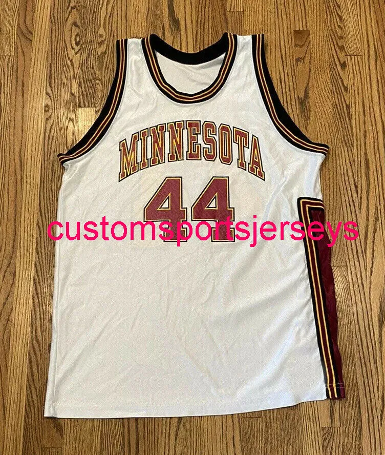 Mens Gophers Kevin Mchale # 44 Vintage NCAA Jersey Män Kvinnor Youth Basketball Jerseys XS-6XL