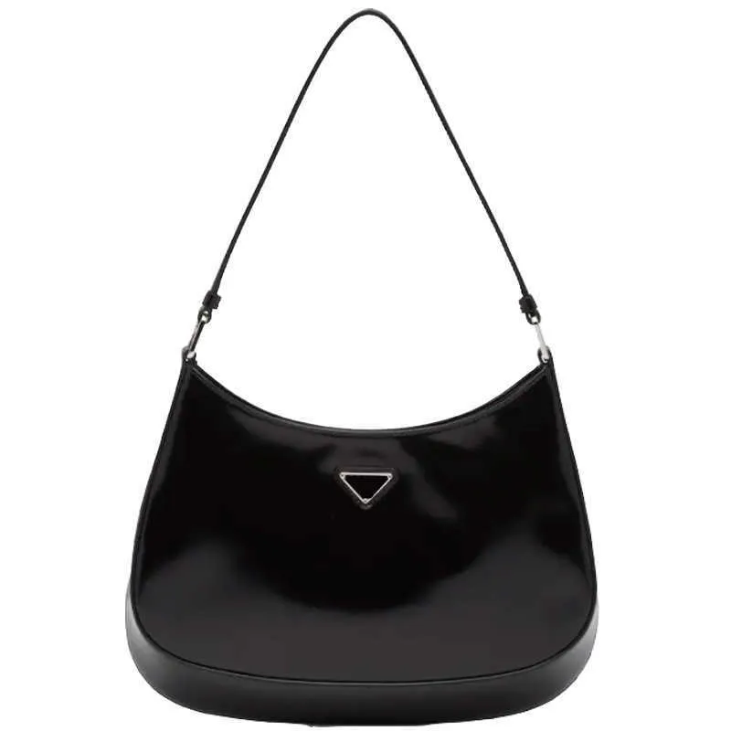 Luxe en gros mode sac 2021 nouveau Cleo blanc hobo sous les bras en cuir femmes sens avancé simple épaule médiévale demi-lune